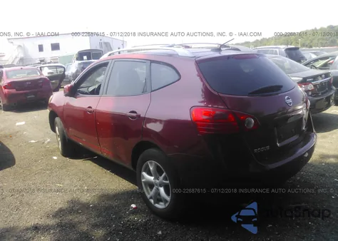 2008 Nissan Rogue Sl z USA, uszkodzony, nr VIN JN8AS58V38W116396